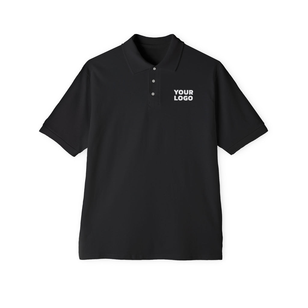 Polo Shirt — Custom Logo Piqué Polo (Front Chest & Back Print)